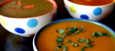 Легкий зимний вегетарианский суп