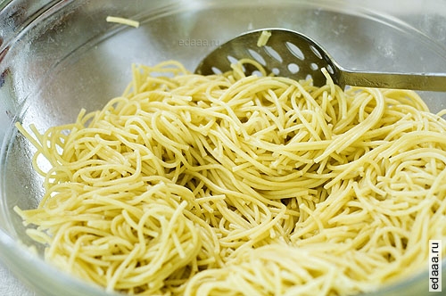 Куриные спагетти