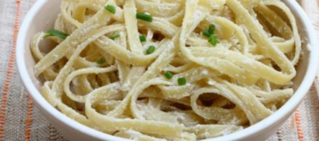 Веган Fettuchini Альфредо