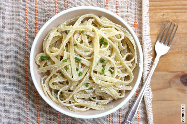 Веган Fettuchini Альфредо