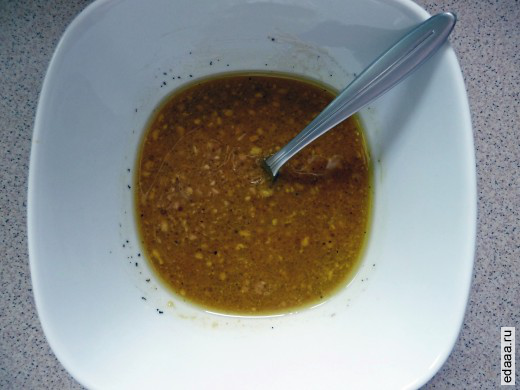 Куриные ножки в горчичном соусе