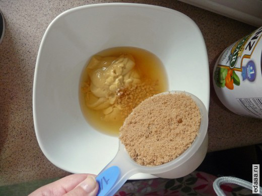 Куриные ножки в горчичном соусе