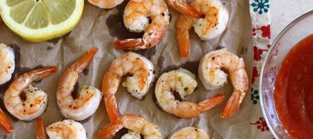Замечательная закуска из жаренных креветок