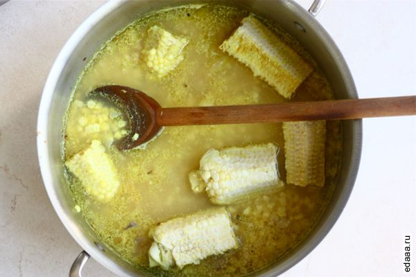 Мексиканский кукурузный суп