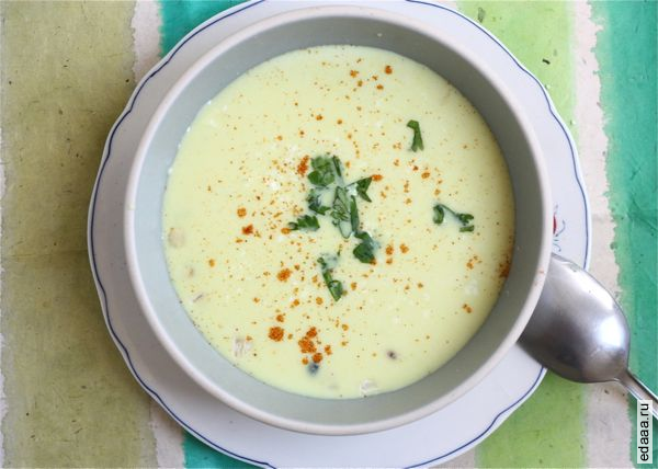 Мексиканский кукурузный суп