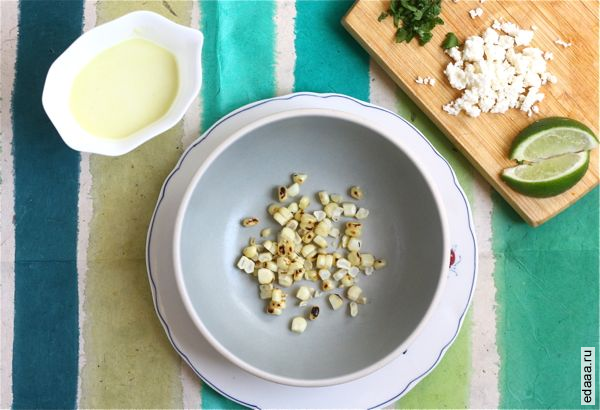 Мексиканский кукурузный суп