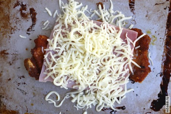 Куриная отбивная по уругвайски