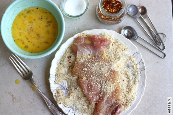 Куриная отбивная по уругвайски