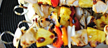 Куриные шашлыки по гавайски