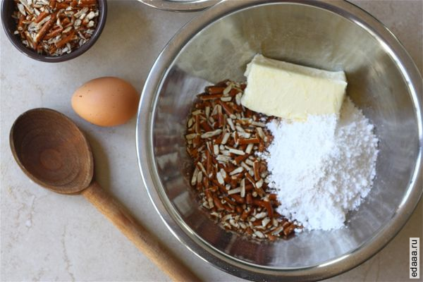 Шоколадный крендель-пирог