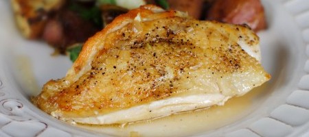 Хрустящая грудка с розмарином и тимьяном