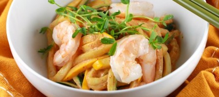 Тайская растительная паста с креветками