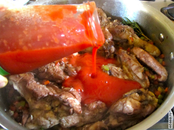 Куриные Cacciatore