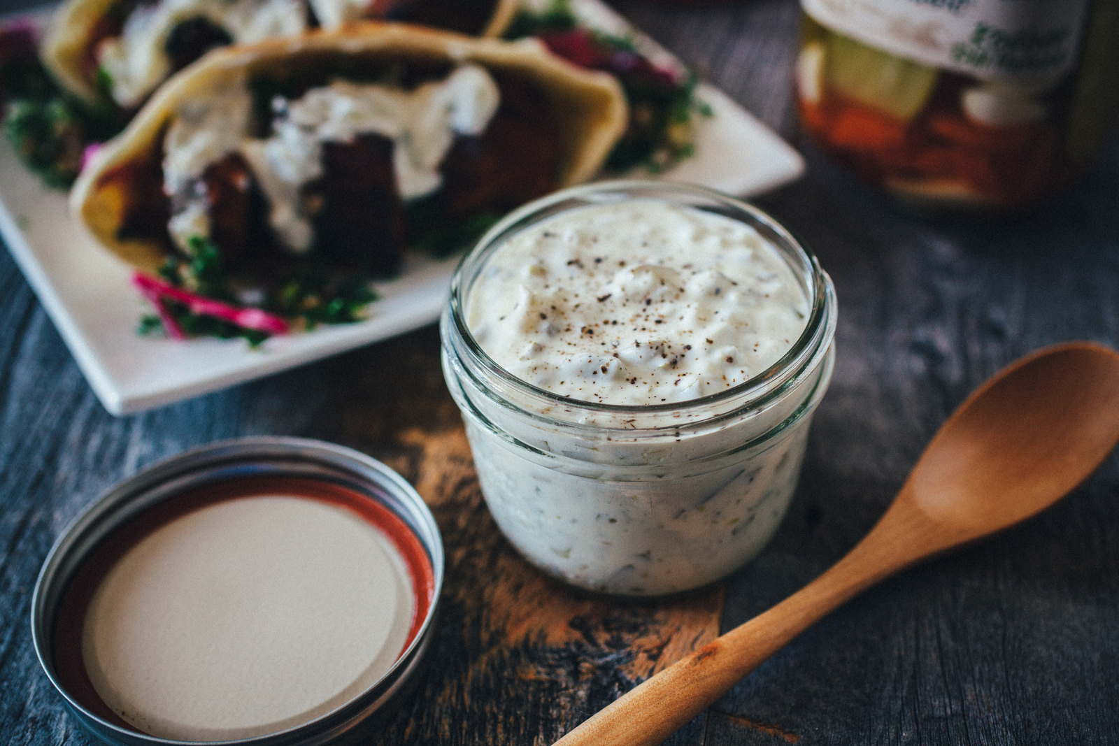 Сливочный соус Tzatziki