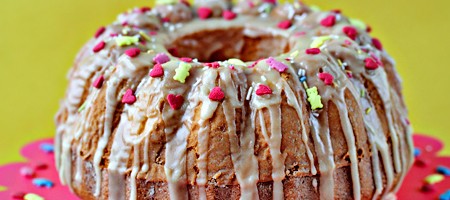 Праздничный мандариновый кекс