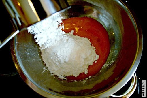 Меренги с кофейной начинкой