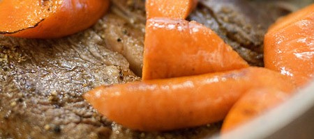 Жаркое из говядины с овощами