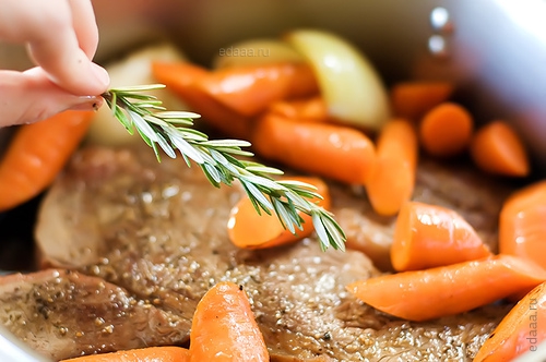 Жаркое из говядины с овощами