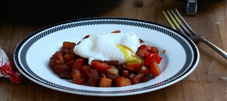 Жареный картофель с шпиком