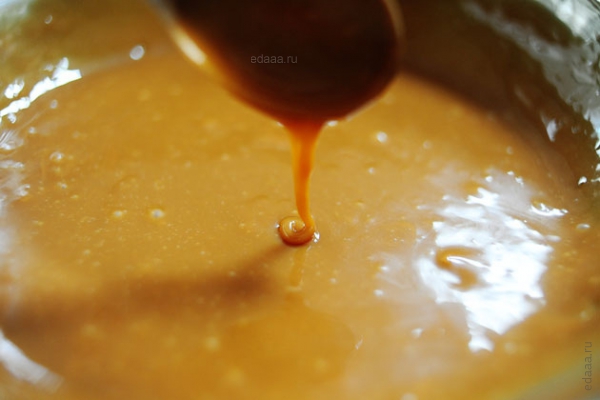 Карамельный брауни