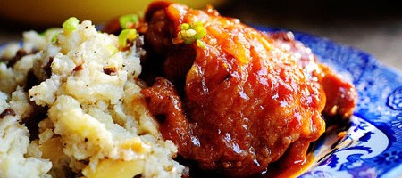 Жаркое из курицы с виски