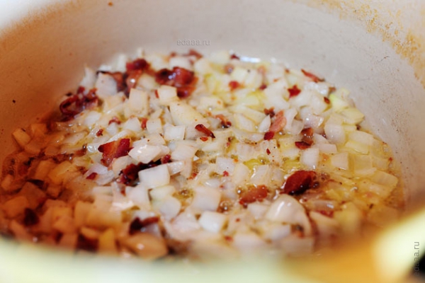 Похлебка с кукурузой и сыром