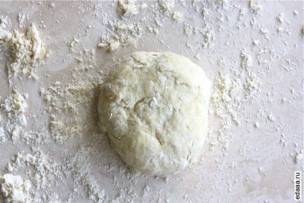 Киш со шпинатом и ветчиной