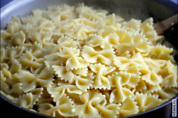 Макароны со сливочно-лимонным соусом