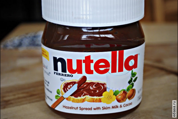 Бананы с  Nutella