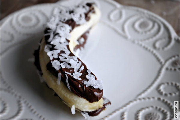 Бананы с  Nutella