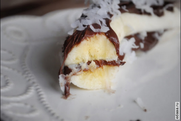 Бананы с  Nutella