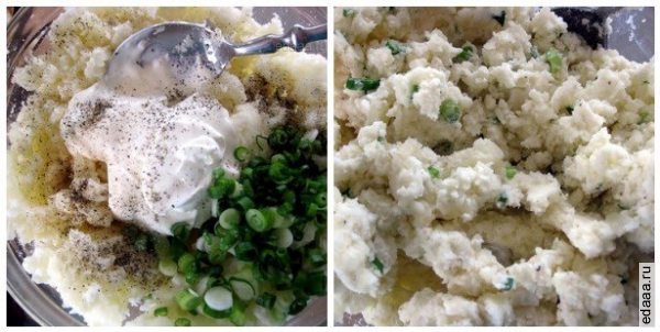 Фаршированный запеченный картофель