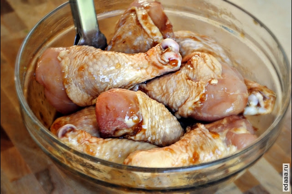 Глазированные куриные ножки