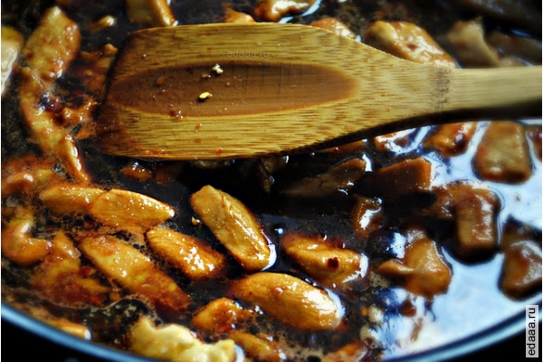 Пряный куриный бурбон