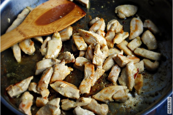 Пряный куриный бурбон