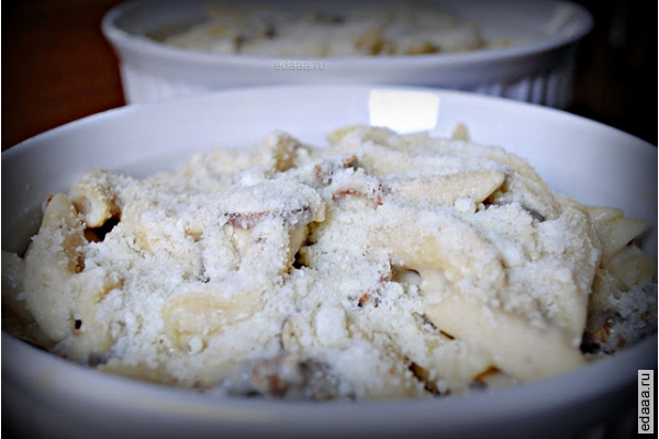 Макароны с фаршем и вялеными помидорами