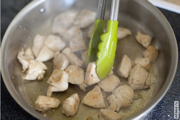 Сливочная паста мисо с курицей