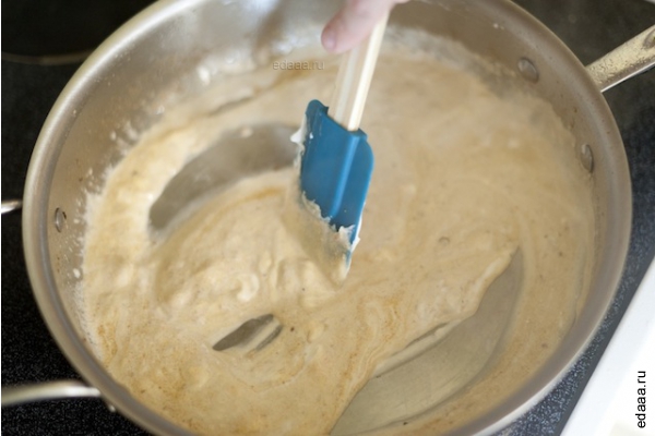 Сливочная паста мисо с курицей