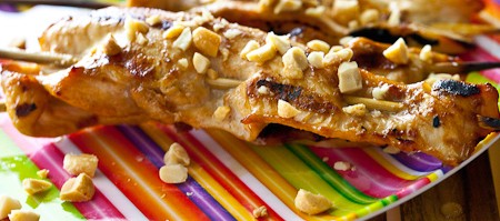 Шашлычки из маринованной курочки