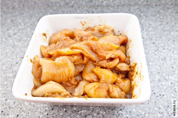 Куриный сатай