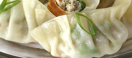 Японские жаренные пельмени