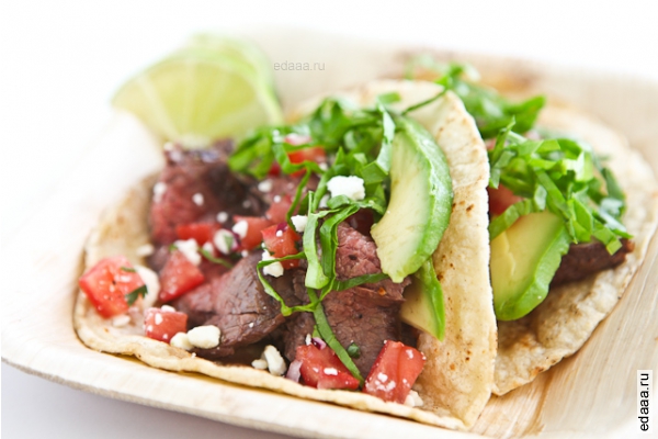 Стейк tacos