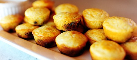 Мини сдоба с черникой
