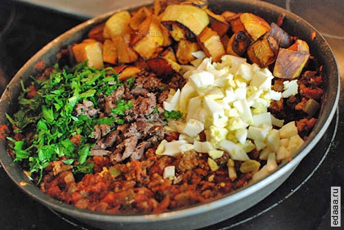 Слоеный рис Arroz Tapado