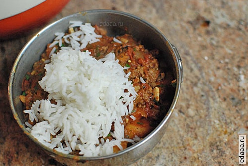 Слоеный рис Arroz Tapado