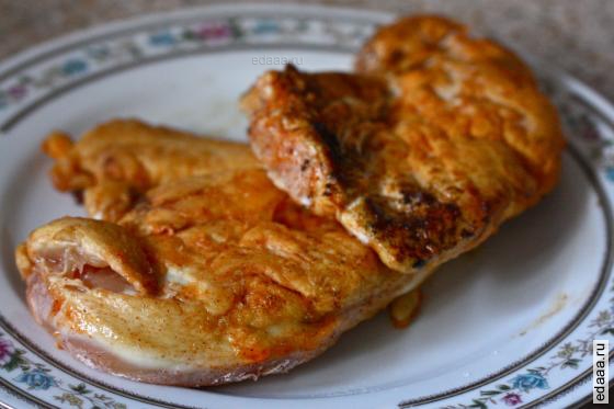 Куриная грудка в сахарно-лимонной глазури