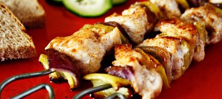 Куриные шашлычки