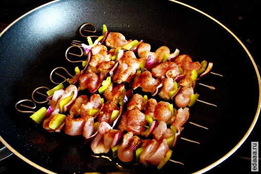 Куриные шашлычки