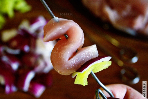 Куриные шашлычки