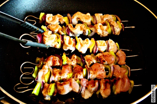 Куриные шашлычки